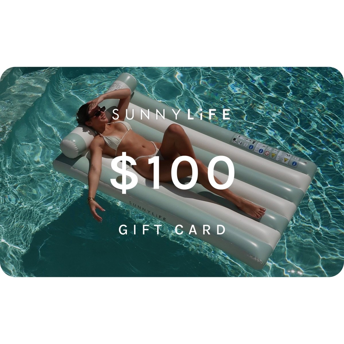 $100 Online E - Gift Card | Sunnylife - SUNNYLiFE AU