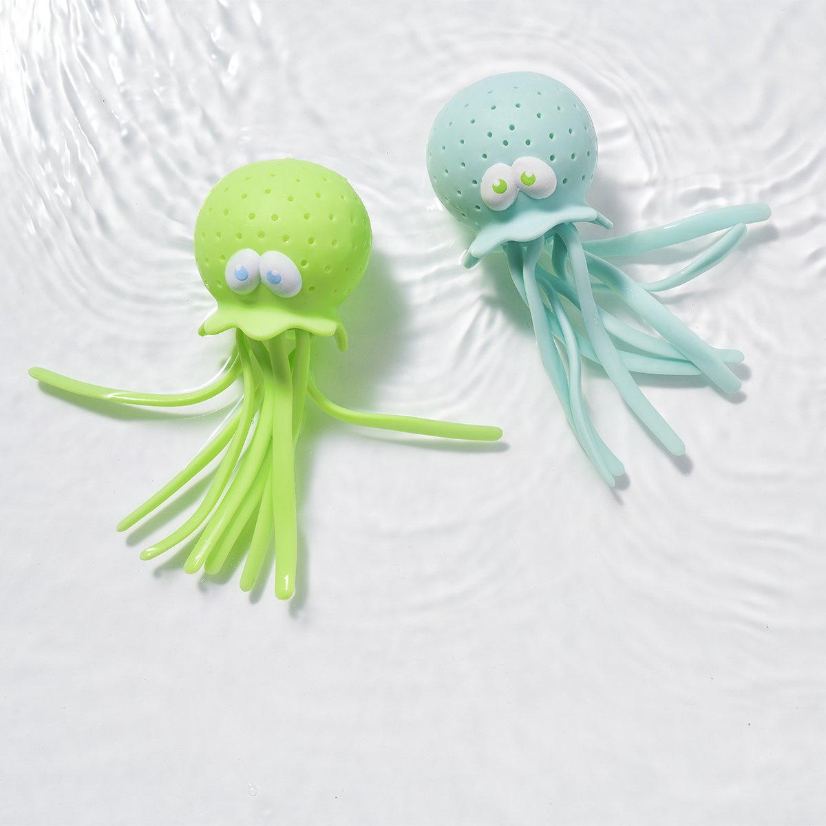 Octopus Bath Toys | Mint/Baby Blue