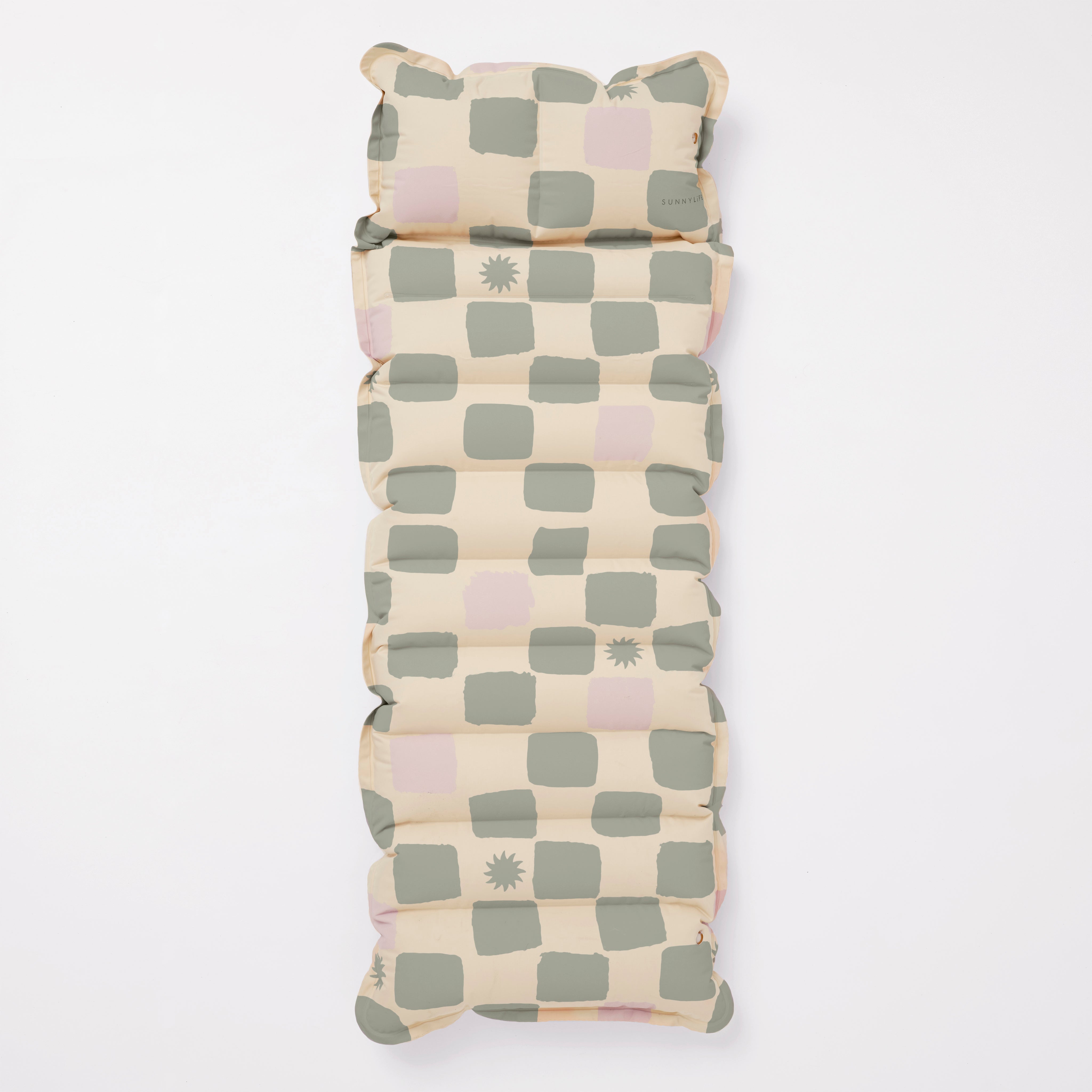 Vintage Lie On | Checkerboard