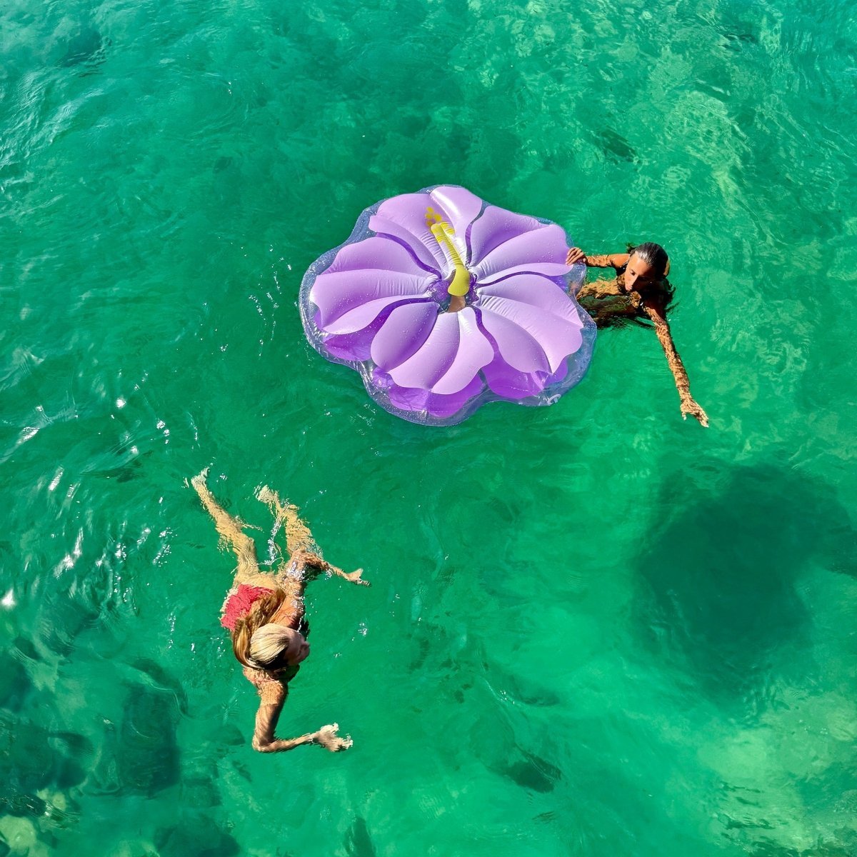 Luxe Lie-On Float - Hibiscus - SUNNYLiFE AU