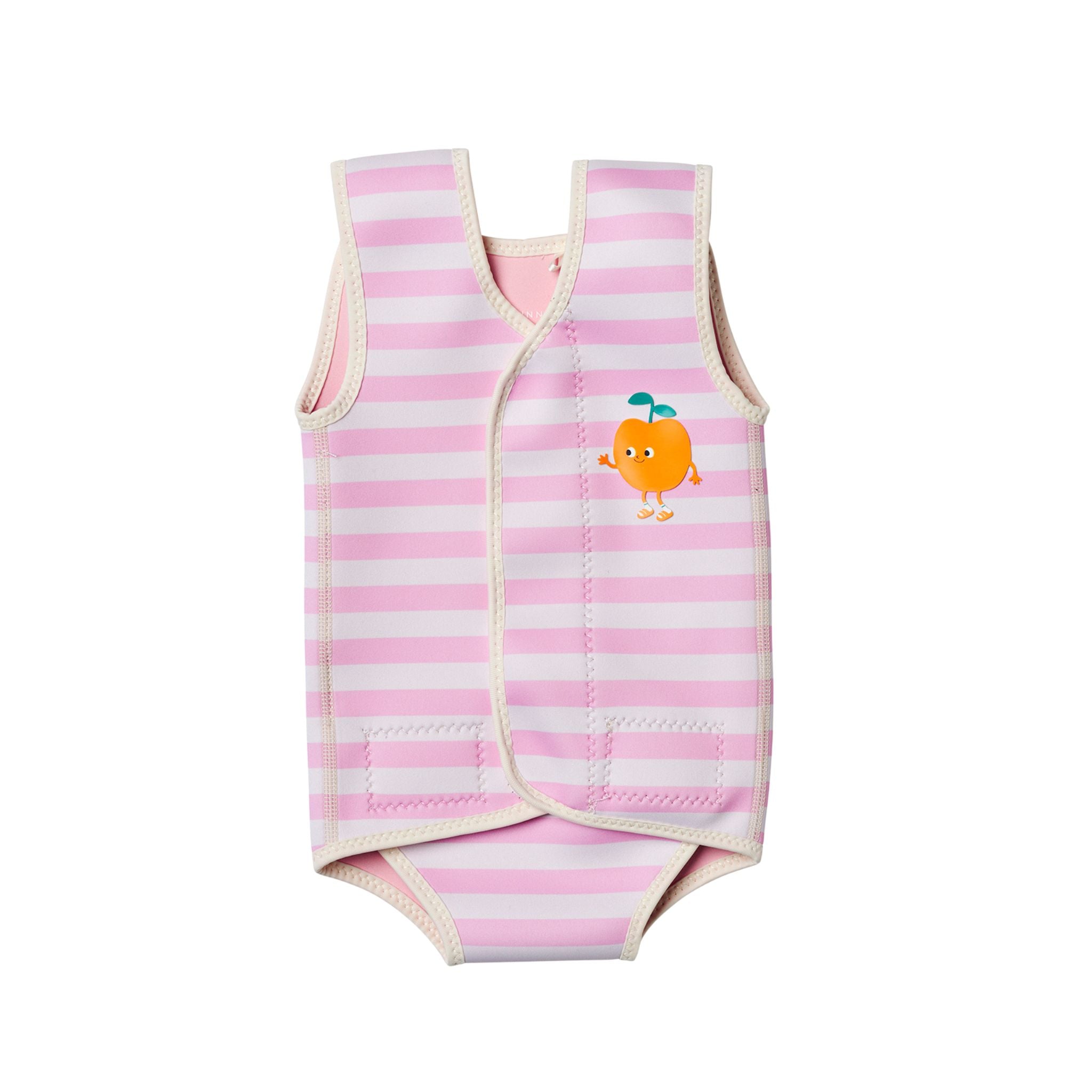 Baby Wetsuit - Poppy the Peach Pink Stripe