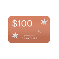 $100 Online E-Gift Card | Sunnylife