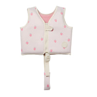 Kids Swim Vest 1-2 - Strawberry Sunshine