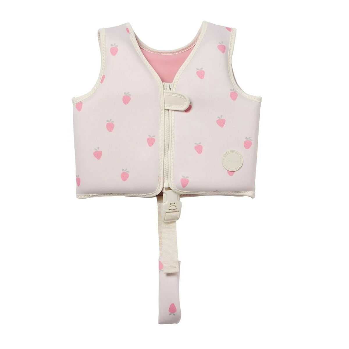 Kids Swim Vest 1-2 - Strawberry Sunshine