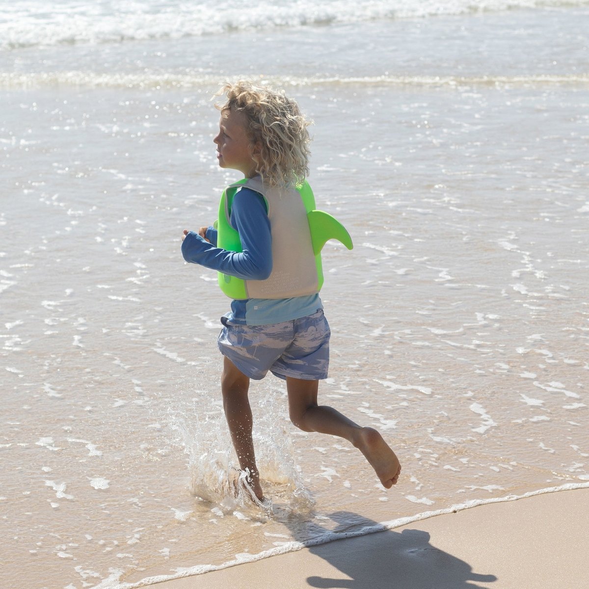 Kids Swim Vest 3 - 6 - Shred Shark - SUNNYLiFE AU