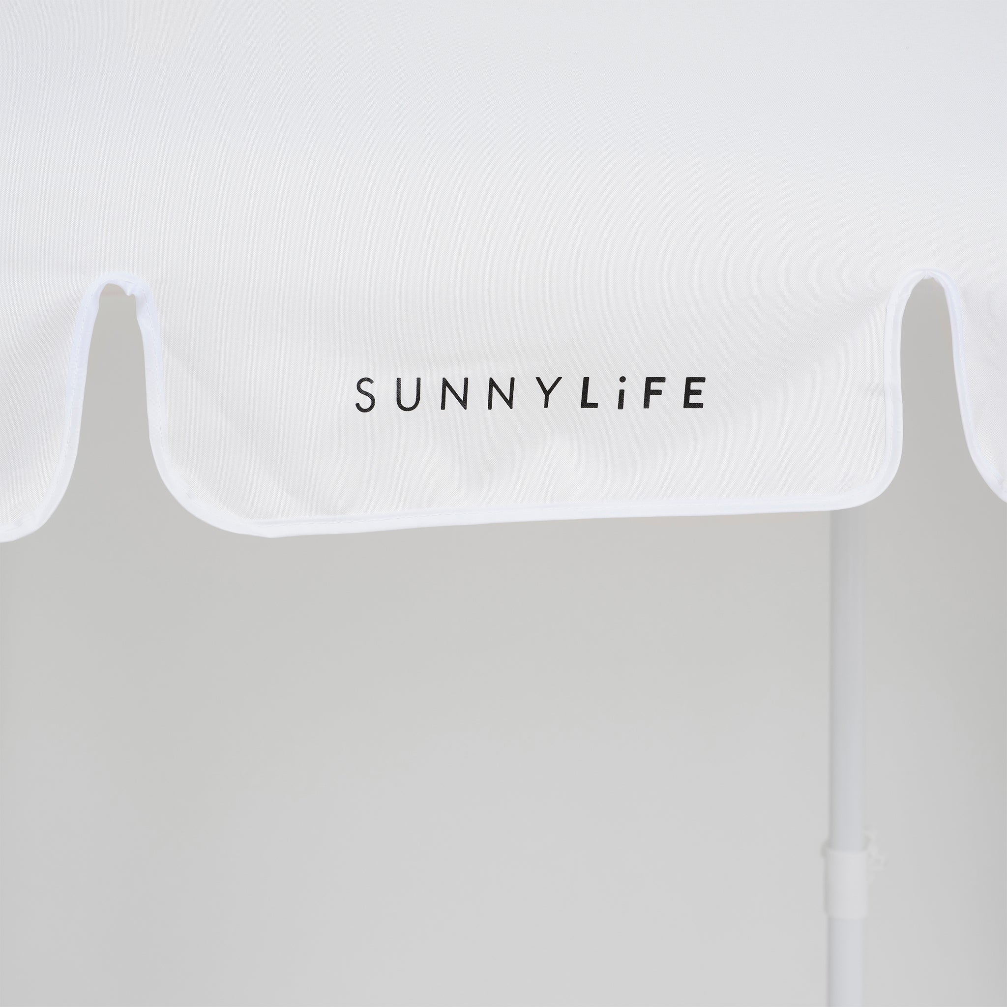 SUNNYLiFE Black And White Stripes Beach Cabana Casa Fes