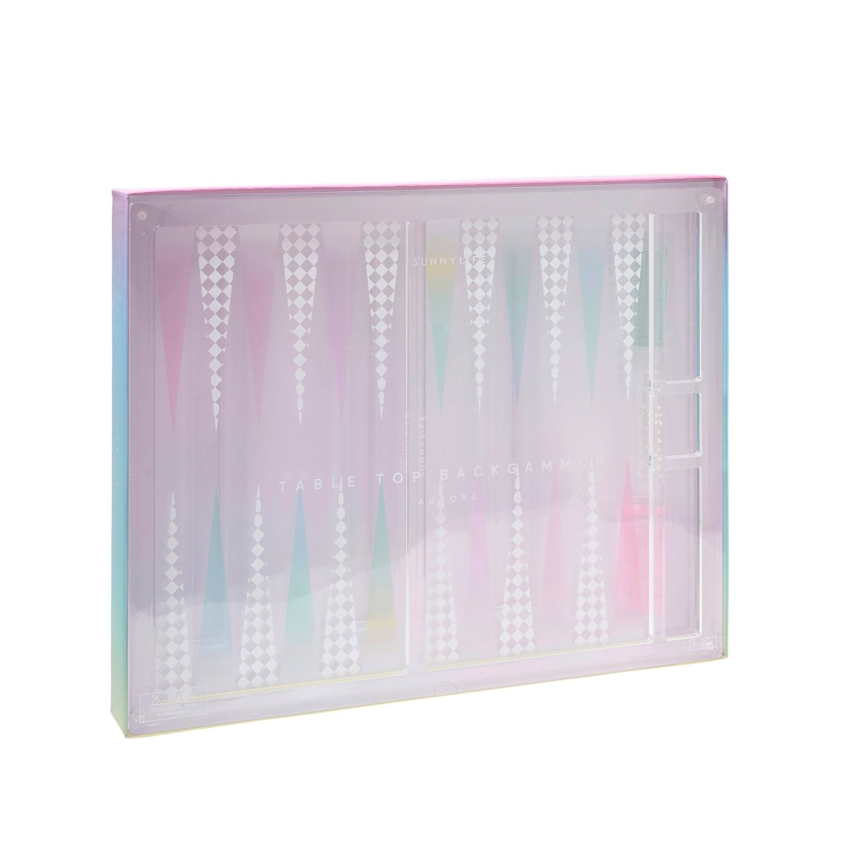 Lucite Table Top Backgammon - SUNNYLiFE AU