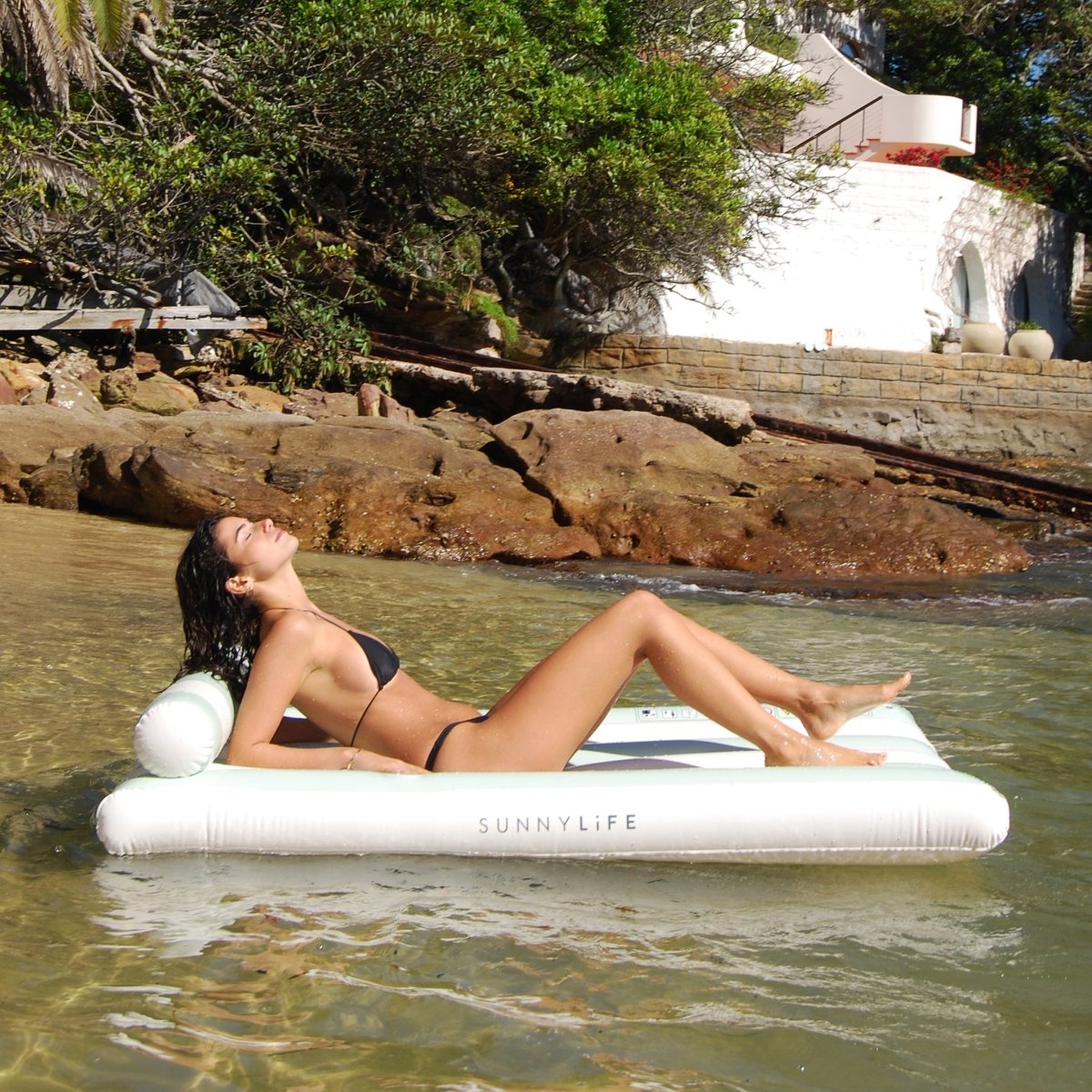 Luxe Lilo - Green - SUNNYLiFE AU