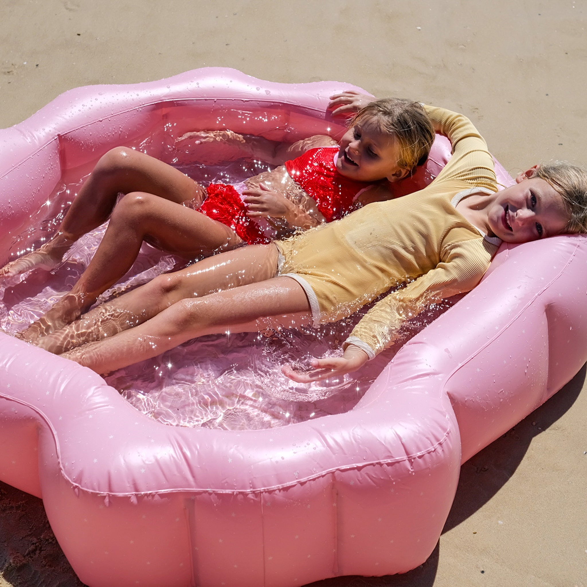 Inflatable Backyard Pool | Ocean Treasure Rose