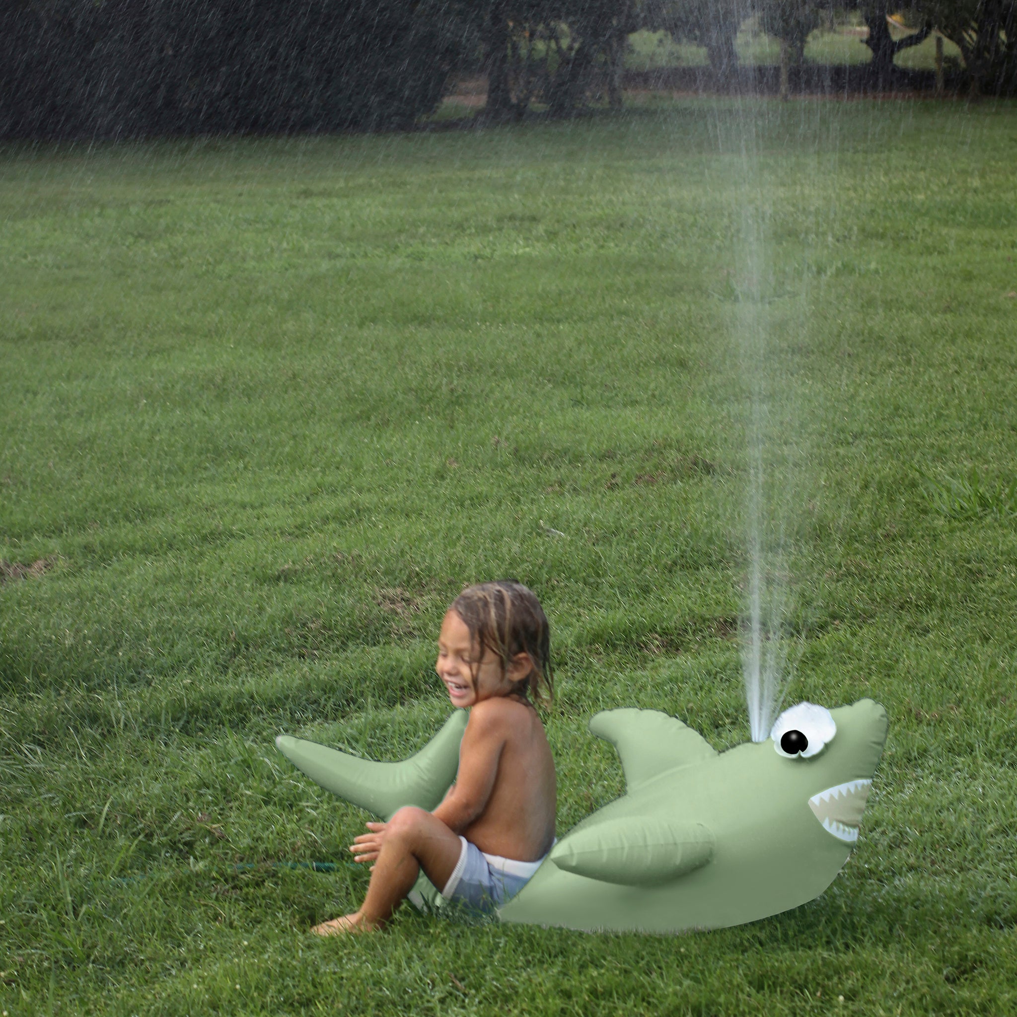 Inflatable Sprinkler | Shark Tribe Khaki