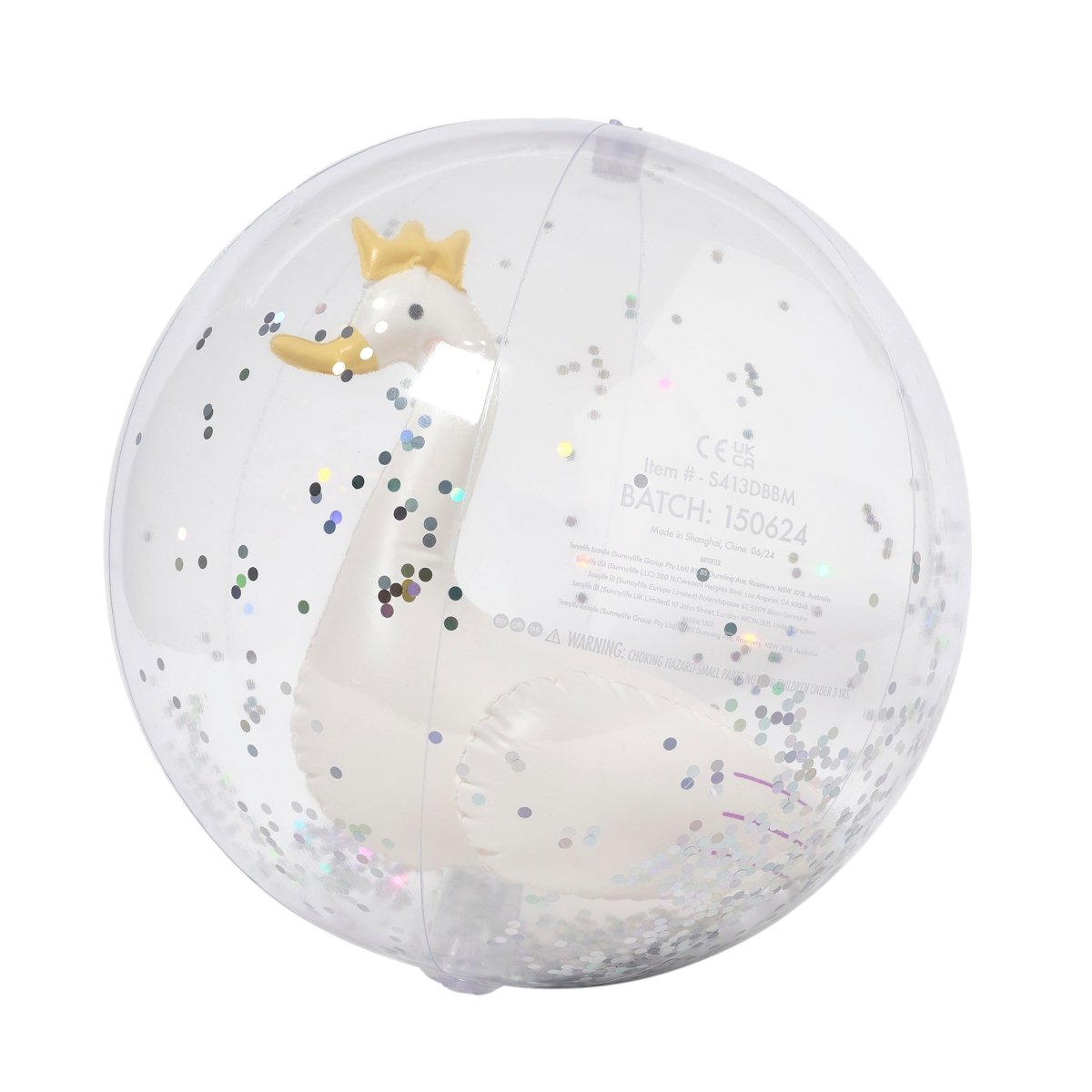 3D Inflatable Beach Ball - Princess Swan - SUNNYLiFE AU