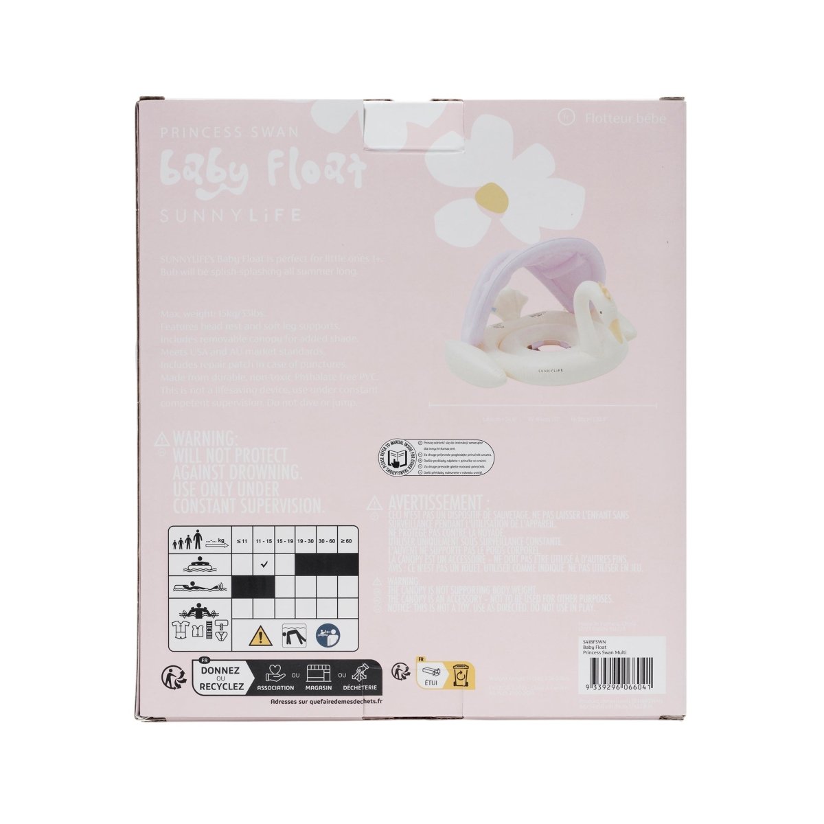 Baby Float - Princess Swan - SUNNYLiFE AU