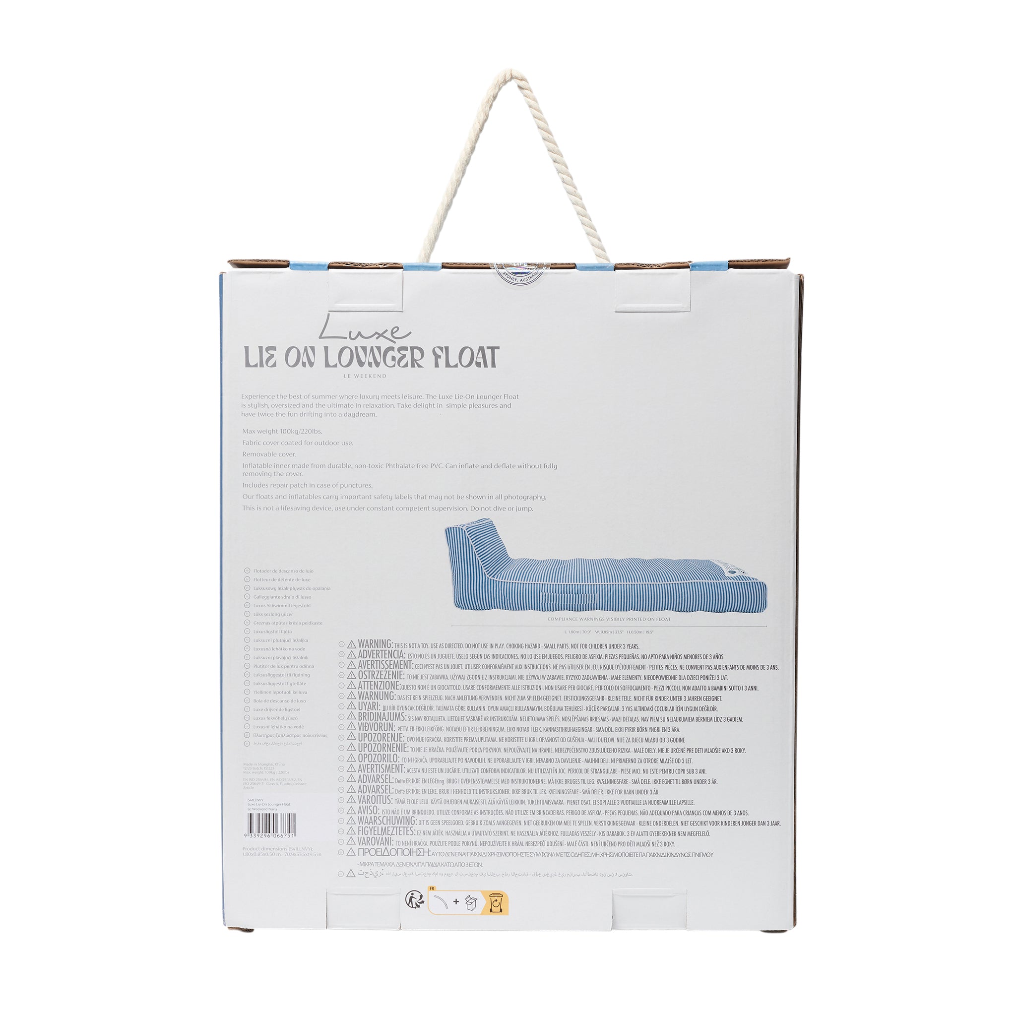 Luxe Lie-On Lounger