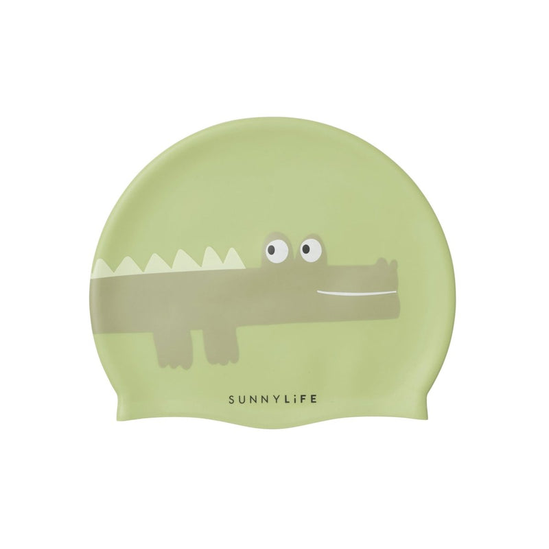 Kids Swimming Cap - Cookie the Croc