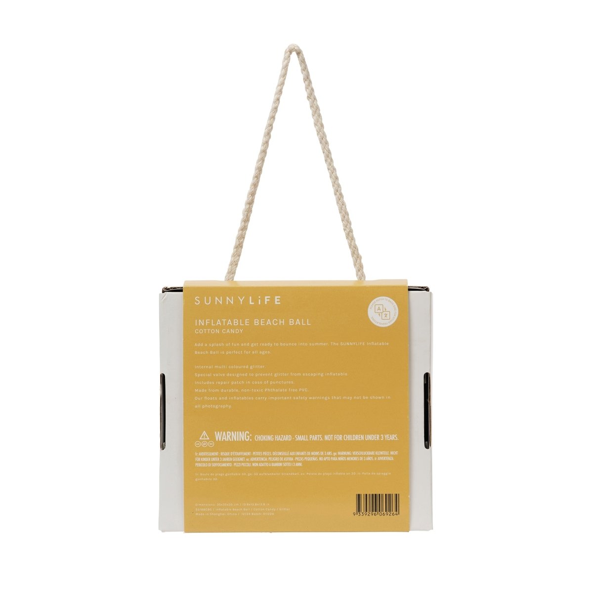 Inflatable Beach Ball - Cotton Candy - SUNNYLiFE AU