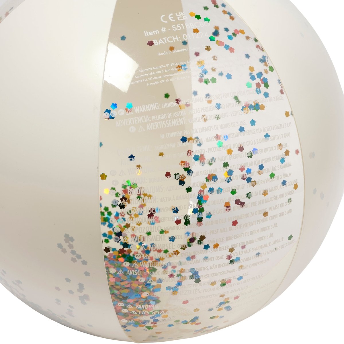 Inflatable Beach Ball - Cotton Candy - SUNNYLiFE AU