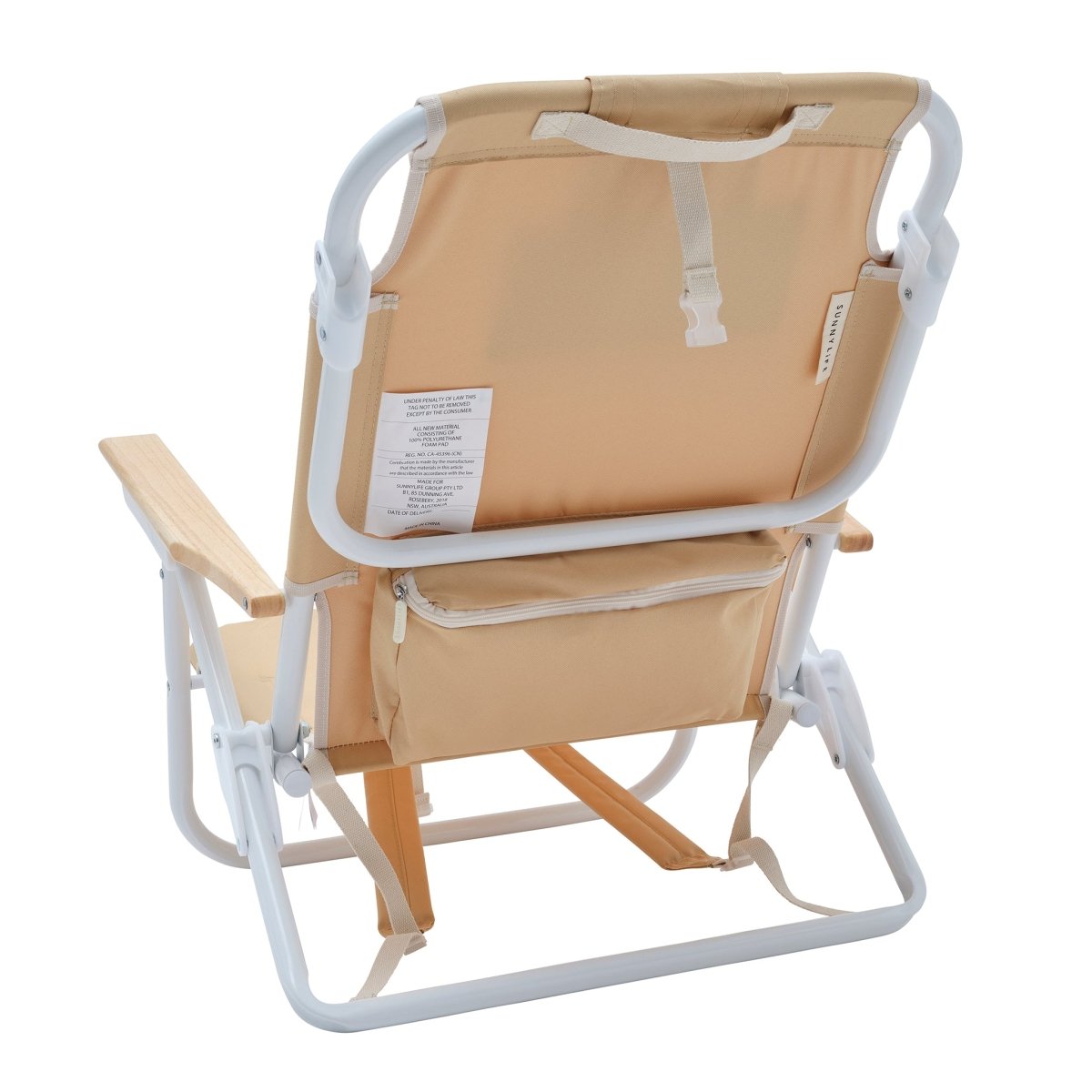 Deluxe Beach Chair - Butternut - SUNNYLiFE AU