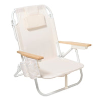 Deluxe Beach Chair  - Cream
