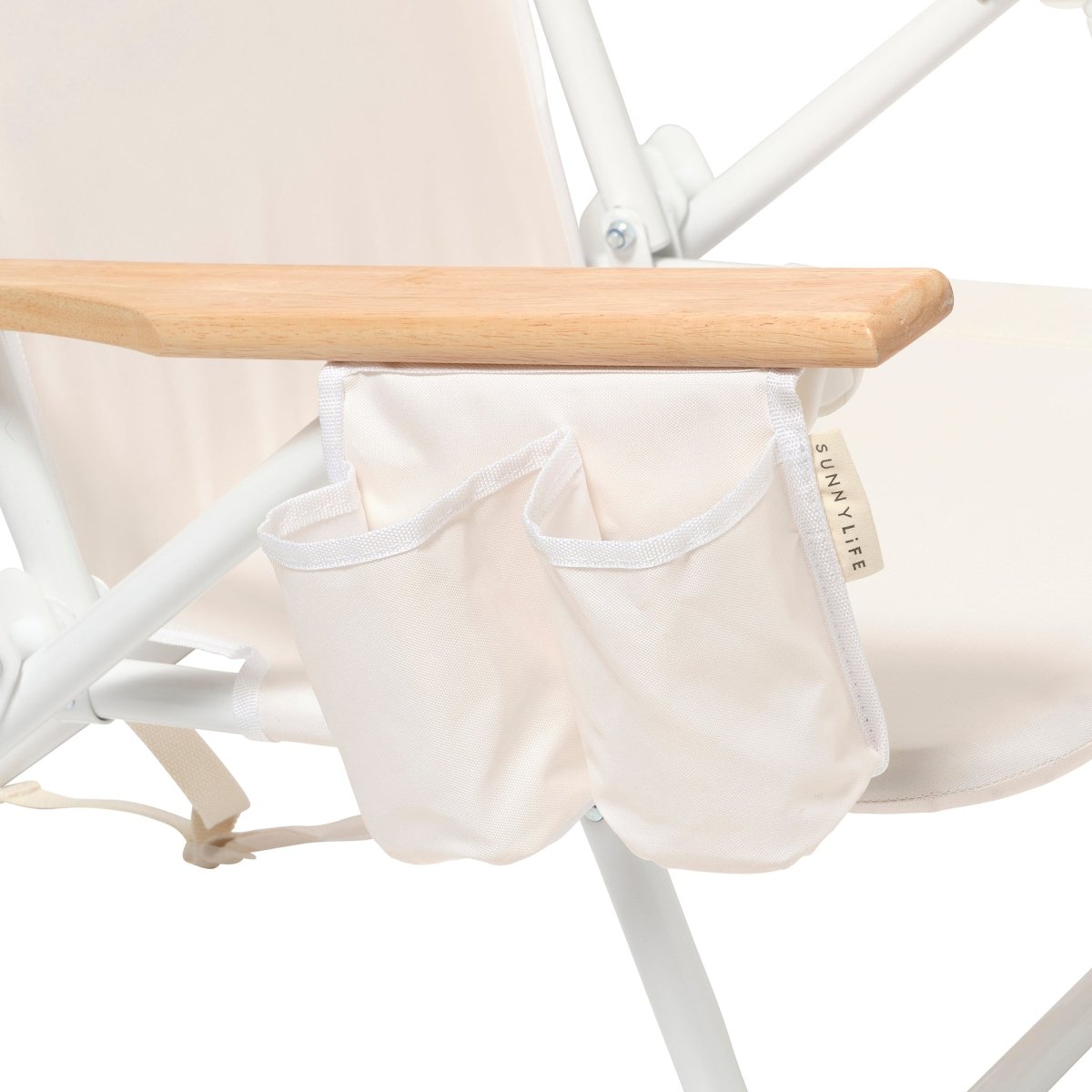 Deluxe Beach Chair - Cream - SUNNYLiFE AU