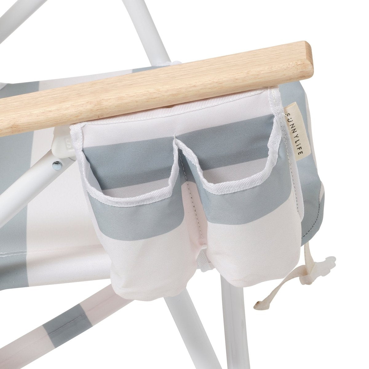 Deluxe Beach Chair - Sea Sage Stripe - SUNNYLiFE AU