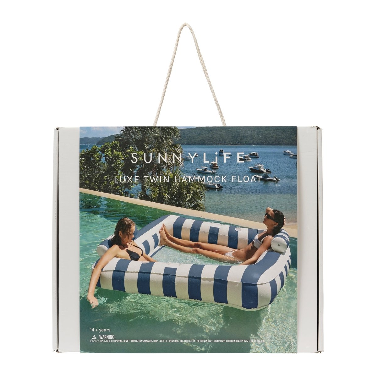 Luxe Twin Hammock Float - Le Weekend - SUNNYLiFE AU