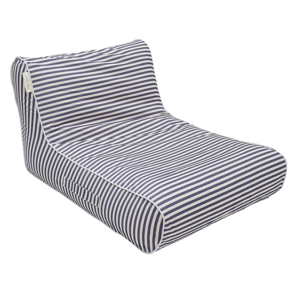 Luxe Floating Chair - Navy Stripe - SUNNYLiFE AU