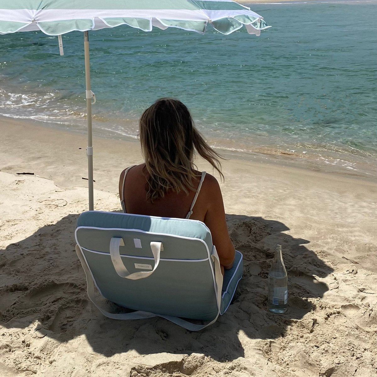 Take Anywhere Folding Chair - Sea Sage - SUNNYLiFE AU