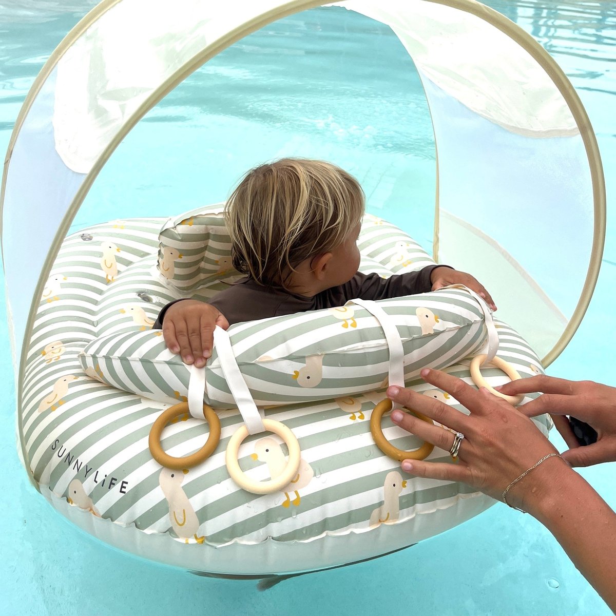 Interactive Baby Float - Dex the Duck - SUNNYLiFE AU