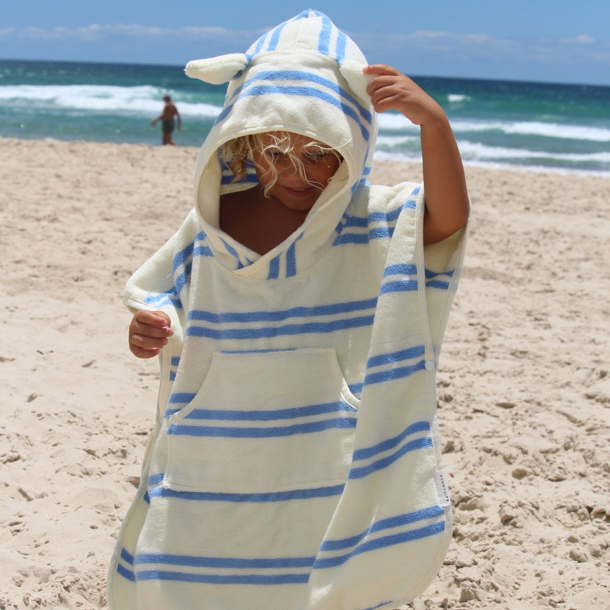 Kids Hooded Towel - Sammy the Seagull - SUNNYLiFE AU