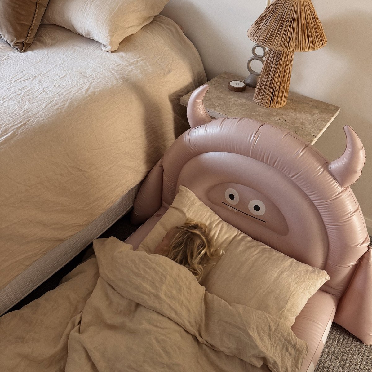 Kids Air Mattress - Monster Pink - SUNNYLiFE AU