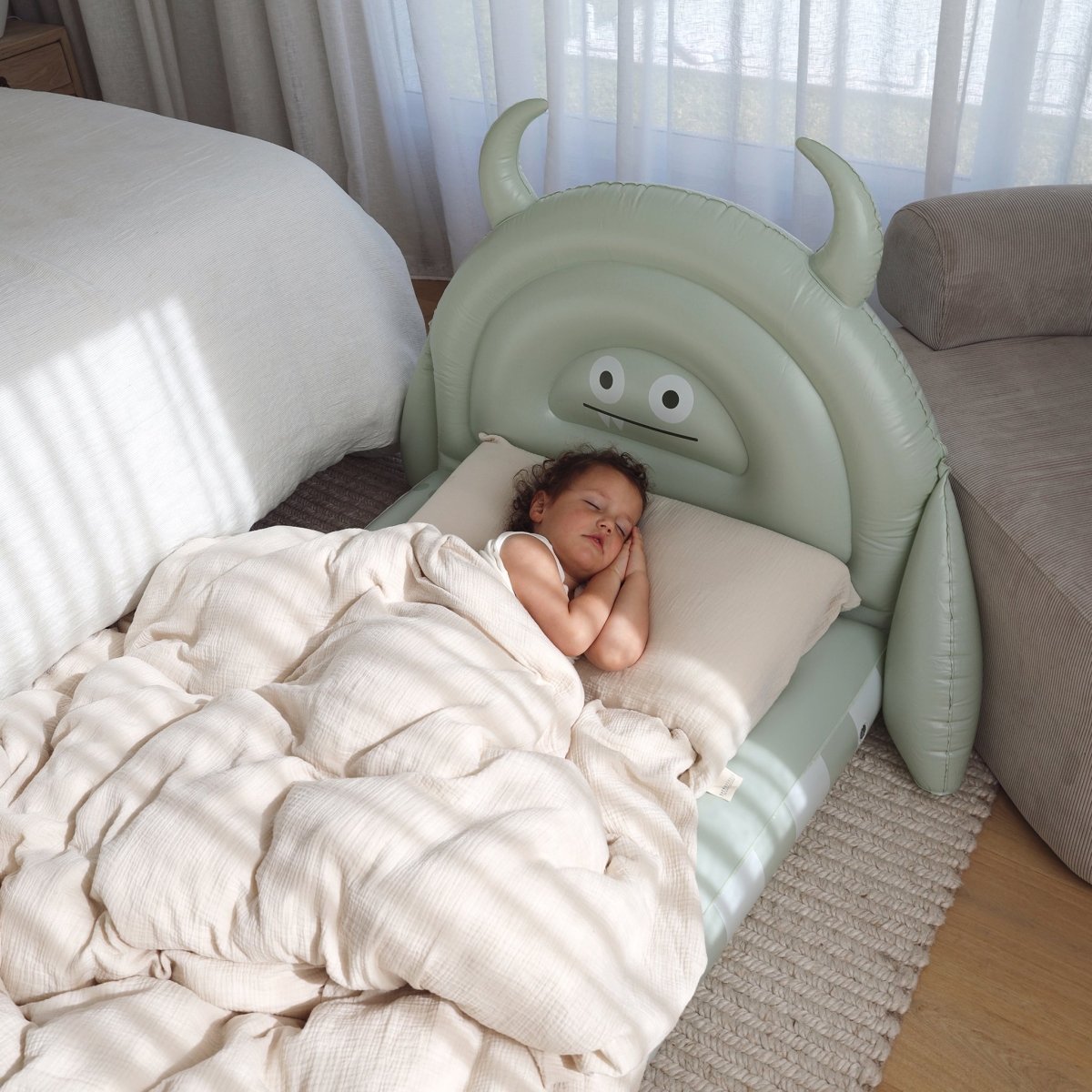 Kids Air Mattress - Monster Sage - SUNNYLiFE AU