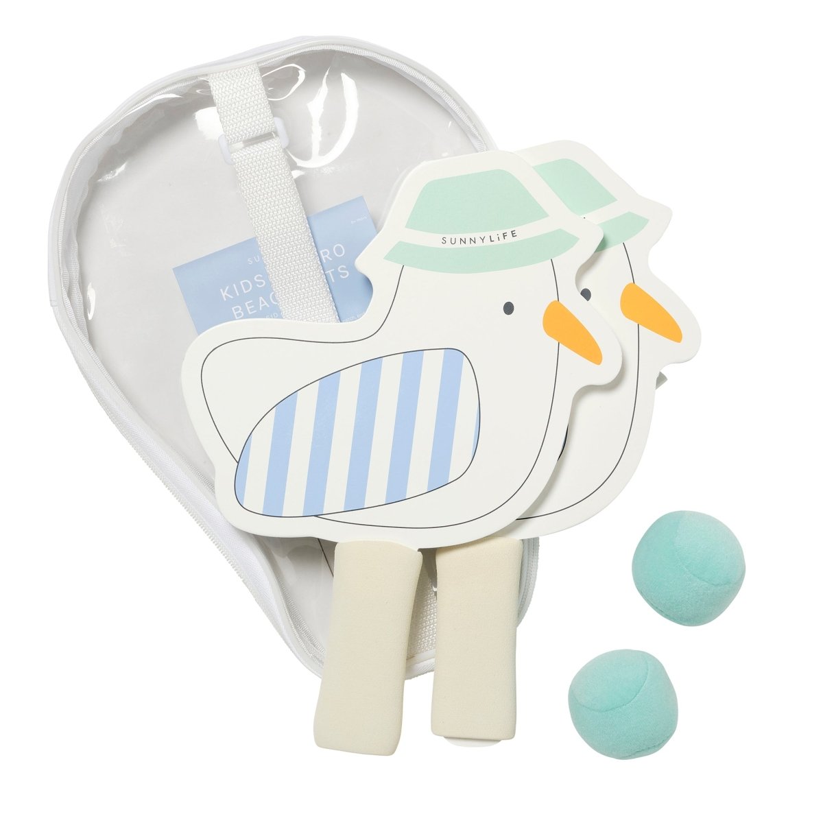 Kids Velcro Beach Bats - Sammy the Seagull - SUNNYLiFE AU