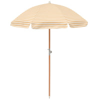 Luxe Beach Umbrella - Butternut