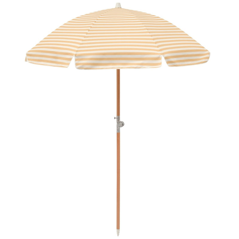 Luxe Beach Umbrella - Butternut