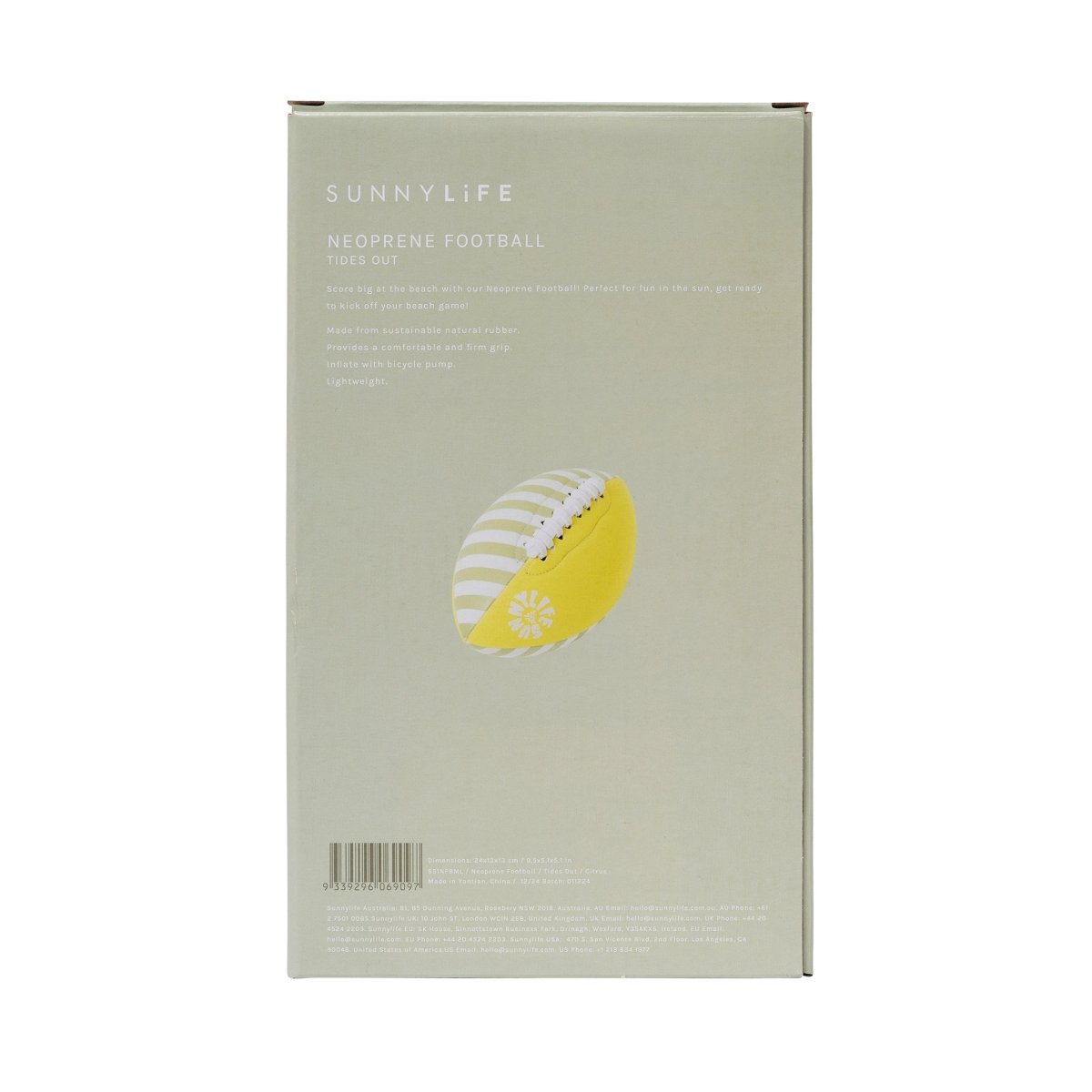 Neoprene Football - Tides Out - SUNNYLiFE AU