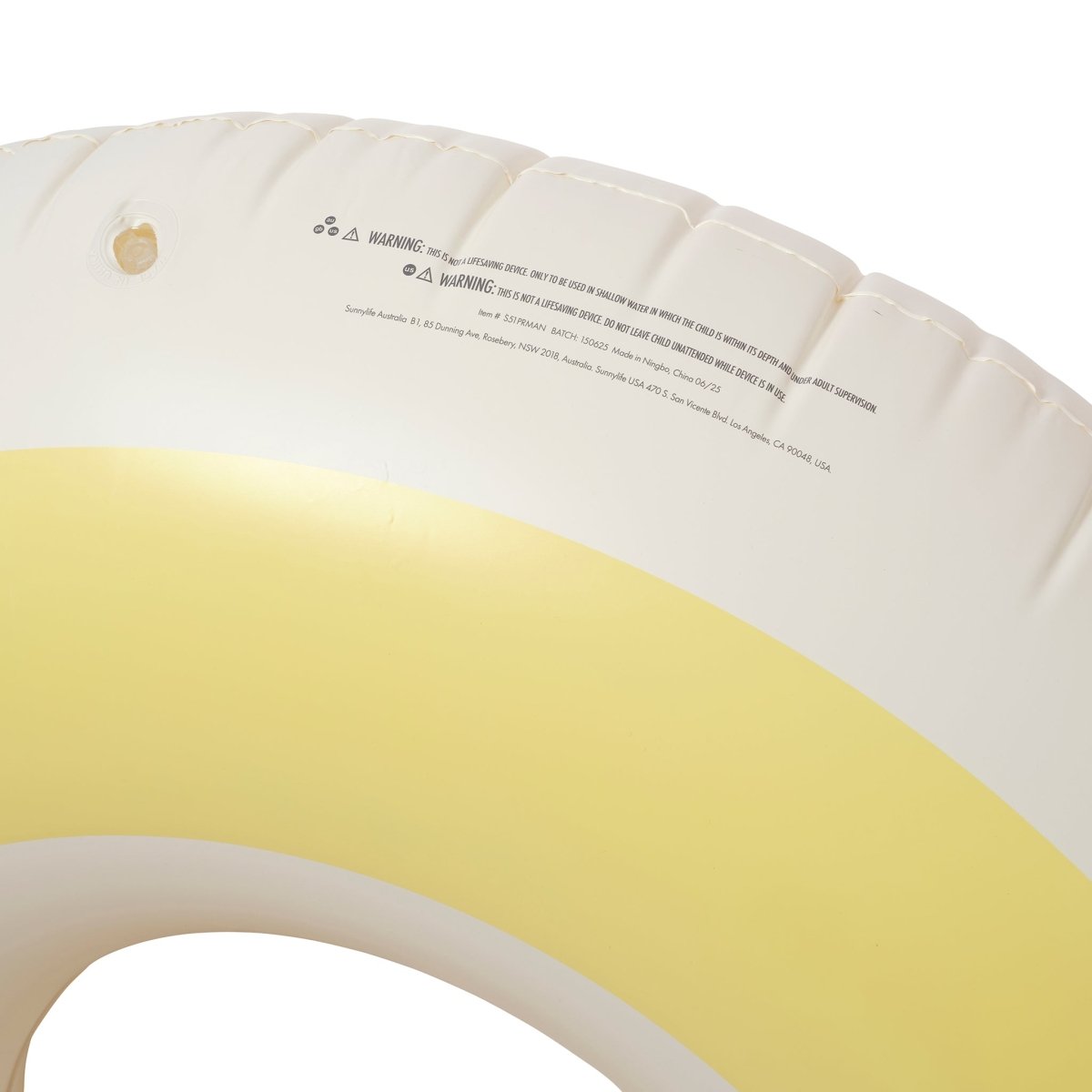 Pool Ring - Butter