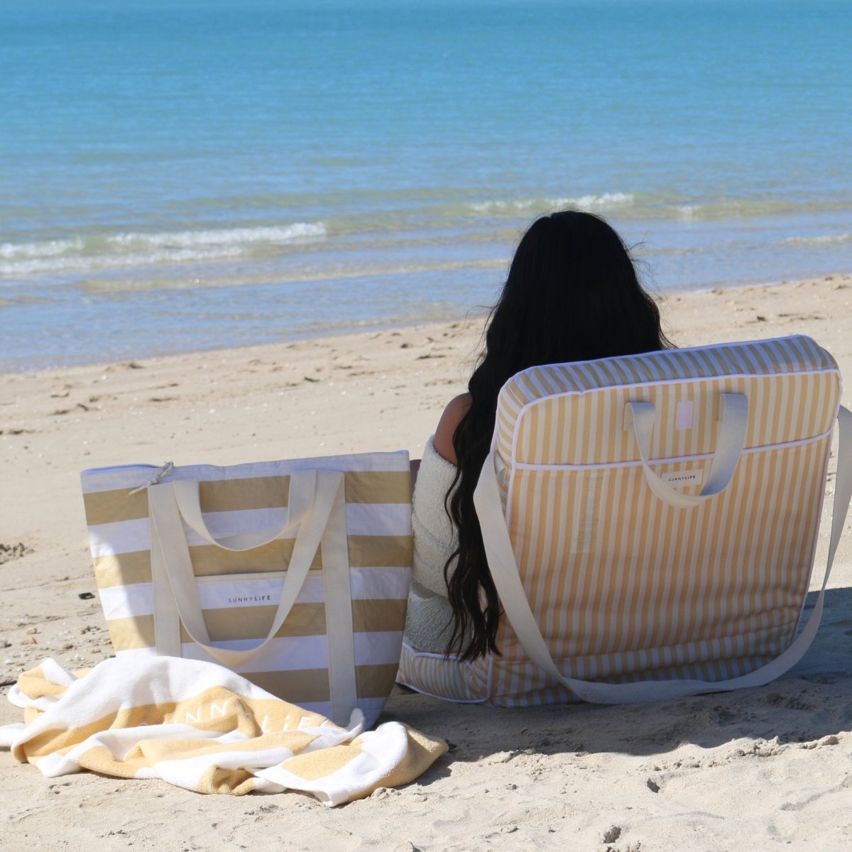 Take Anywhere Folding Chair - Butternut - SUNNYLiFE AU