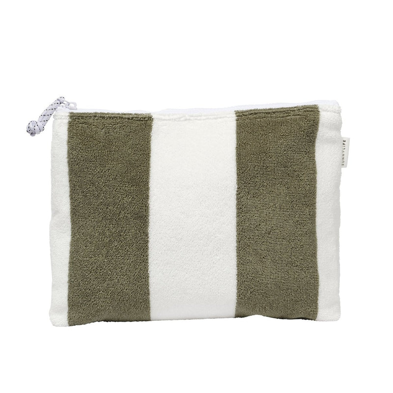 Terry Beach Pouch - Olive