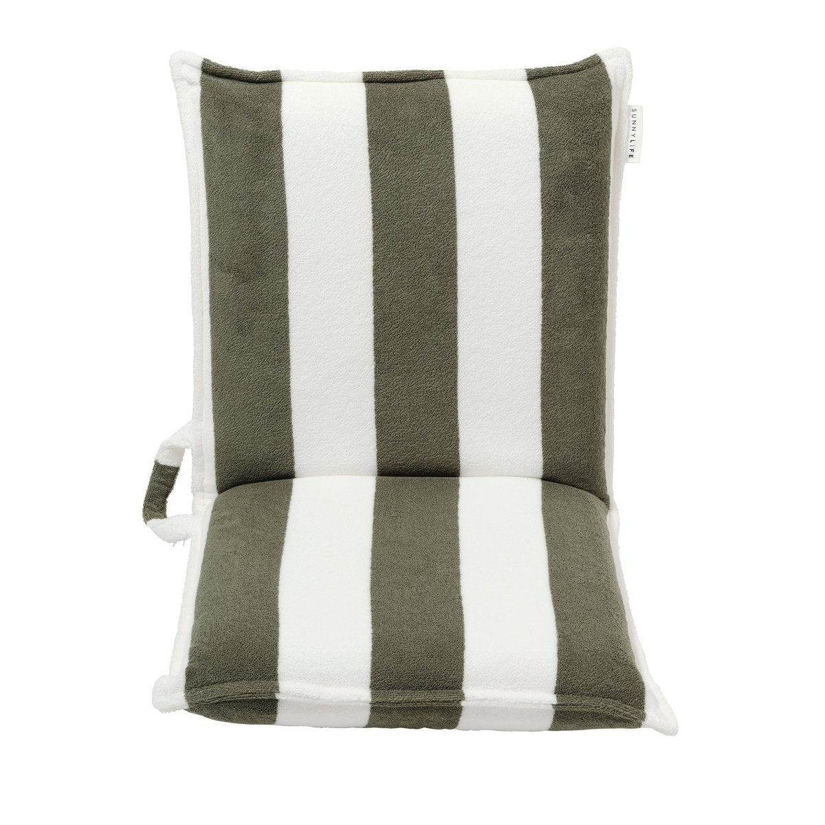 Terry Travel Lounger - Olive - SUNNYLiFE AU