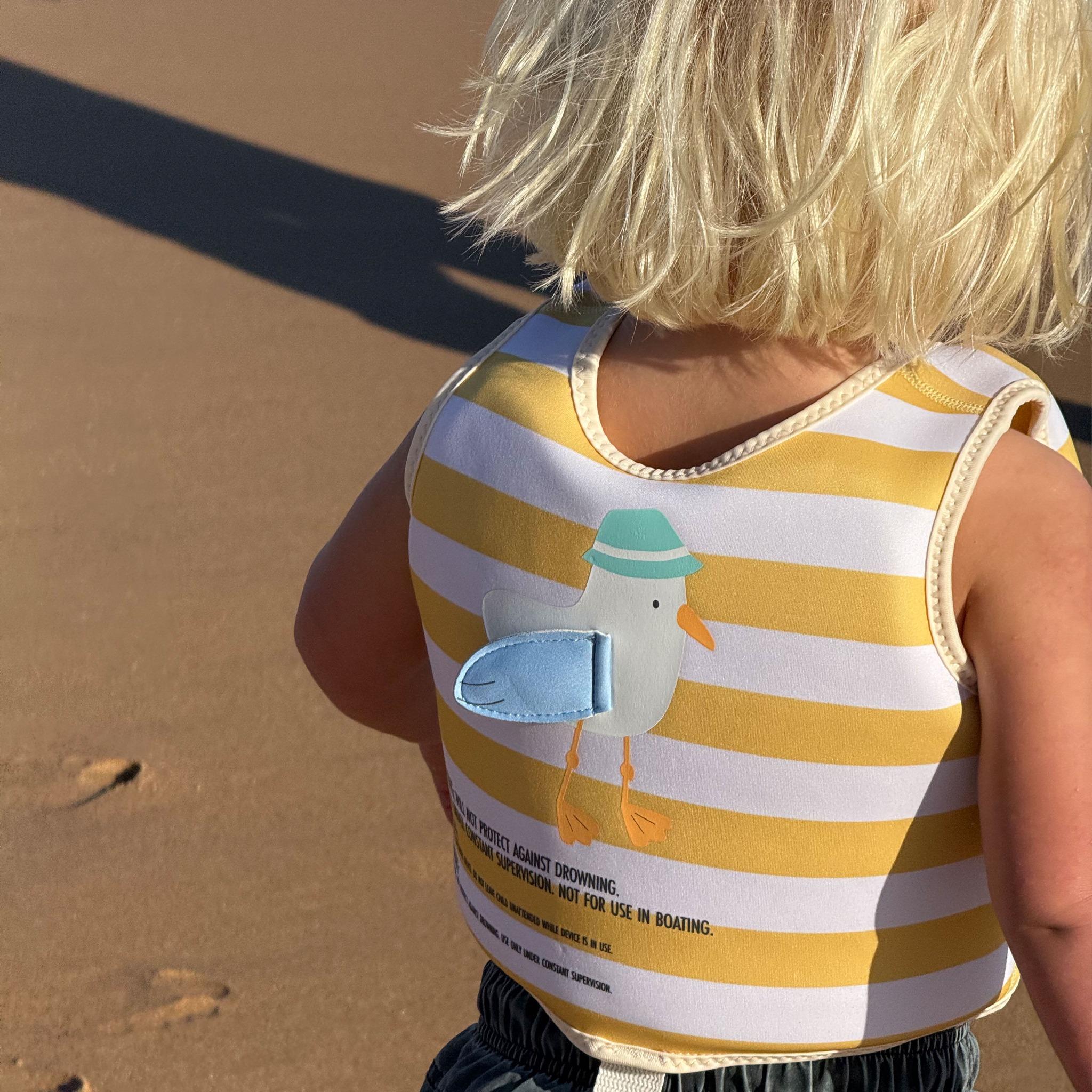 Kids Swim Vest 2-3 - Sammy the Seagull