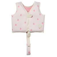 Kids Swim Vest 1-2 - Strawberry Sunshine