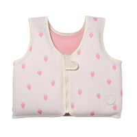 Kids Swim Vest 3-6 - Strawberry Sunshine