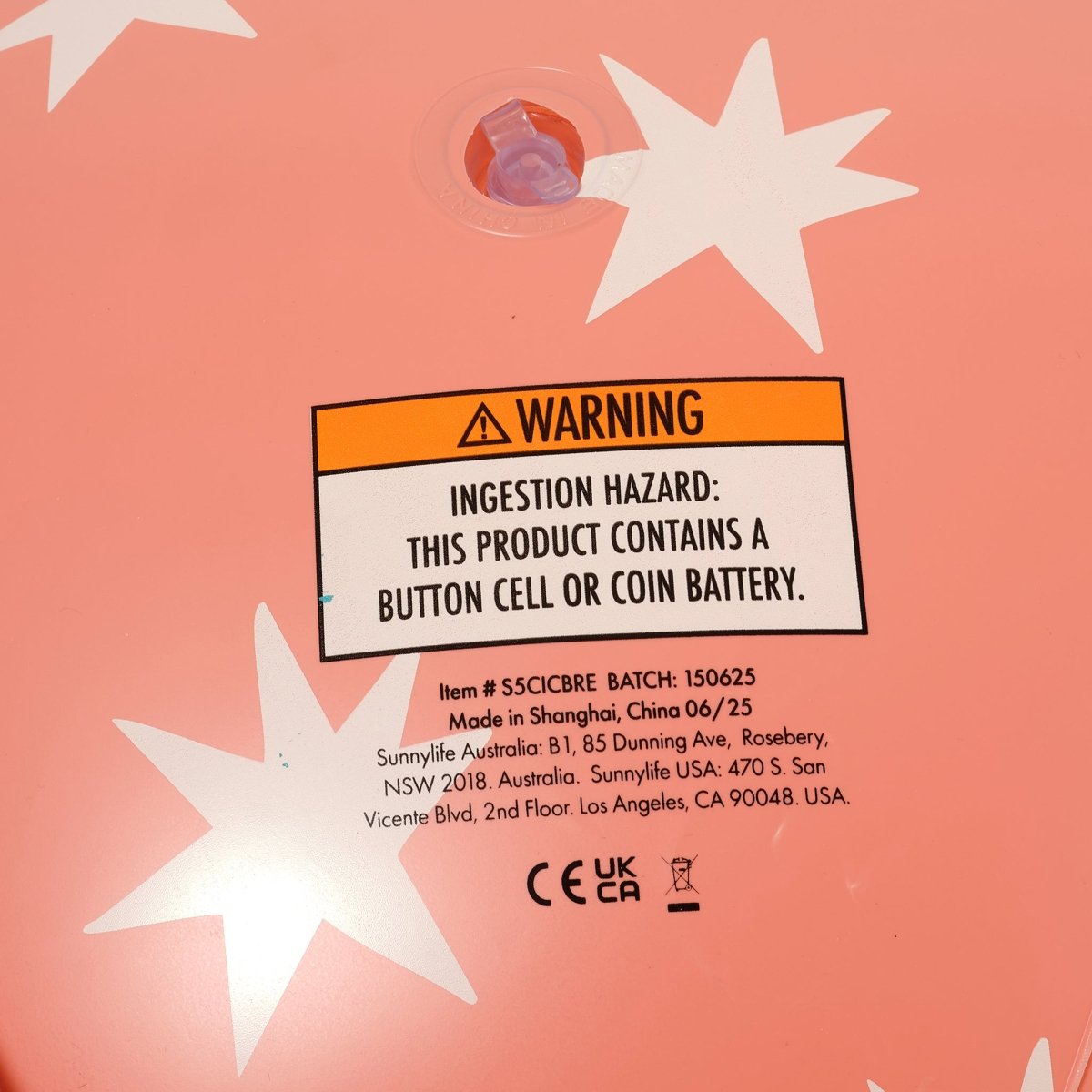 Light Up Christmas Baubles Red Set of 3 - SUNNYLiFE AU