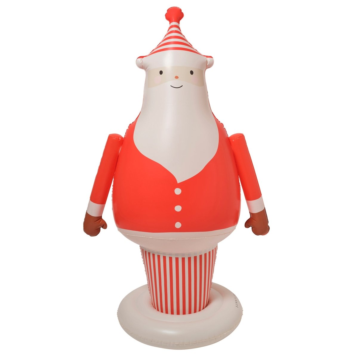 Light Up Inflatable Christmas Standing Santa Character - SUNNYLiFE AU