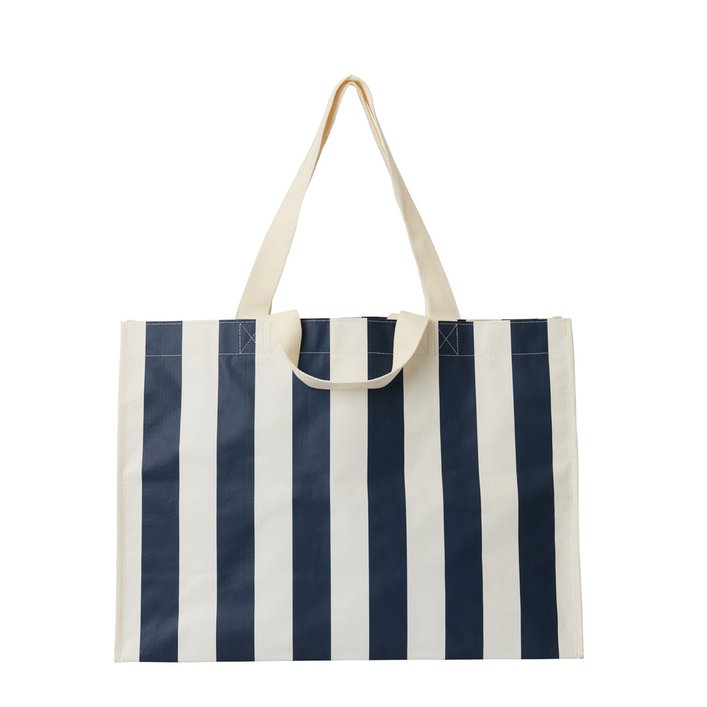 Carryall Beach Bag - Marine Stripe