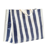 Carryall Beach Bag - Marine Stripe
