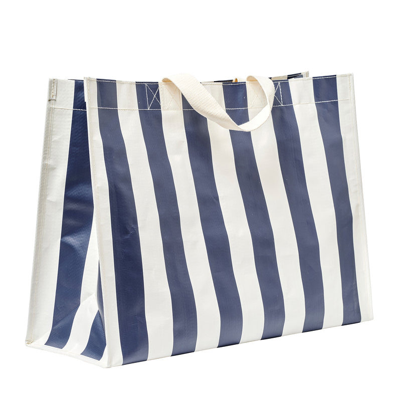 Carryall Beach Bag - Marine Stripe