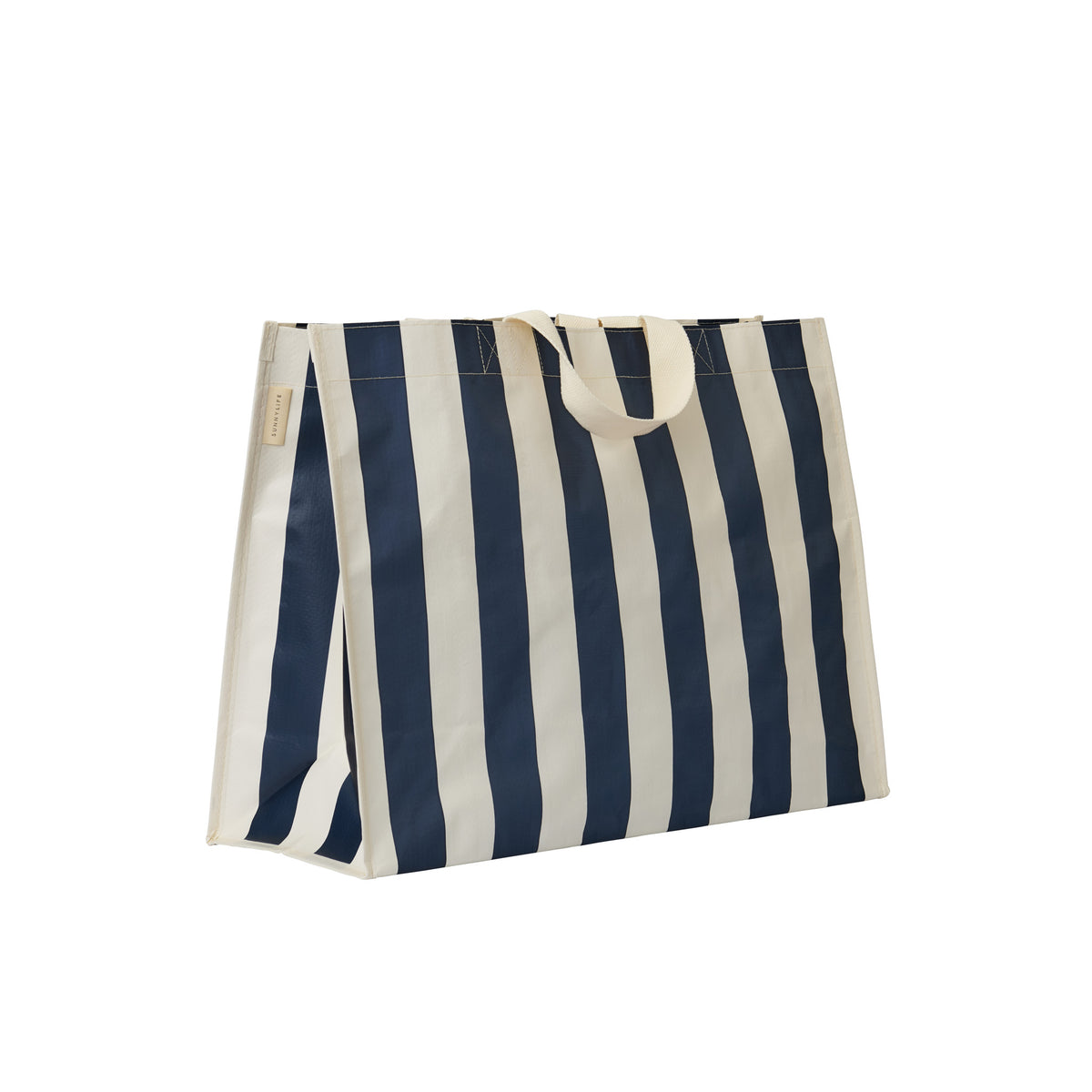 Carryall Beach Bag - Marine Stripe