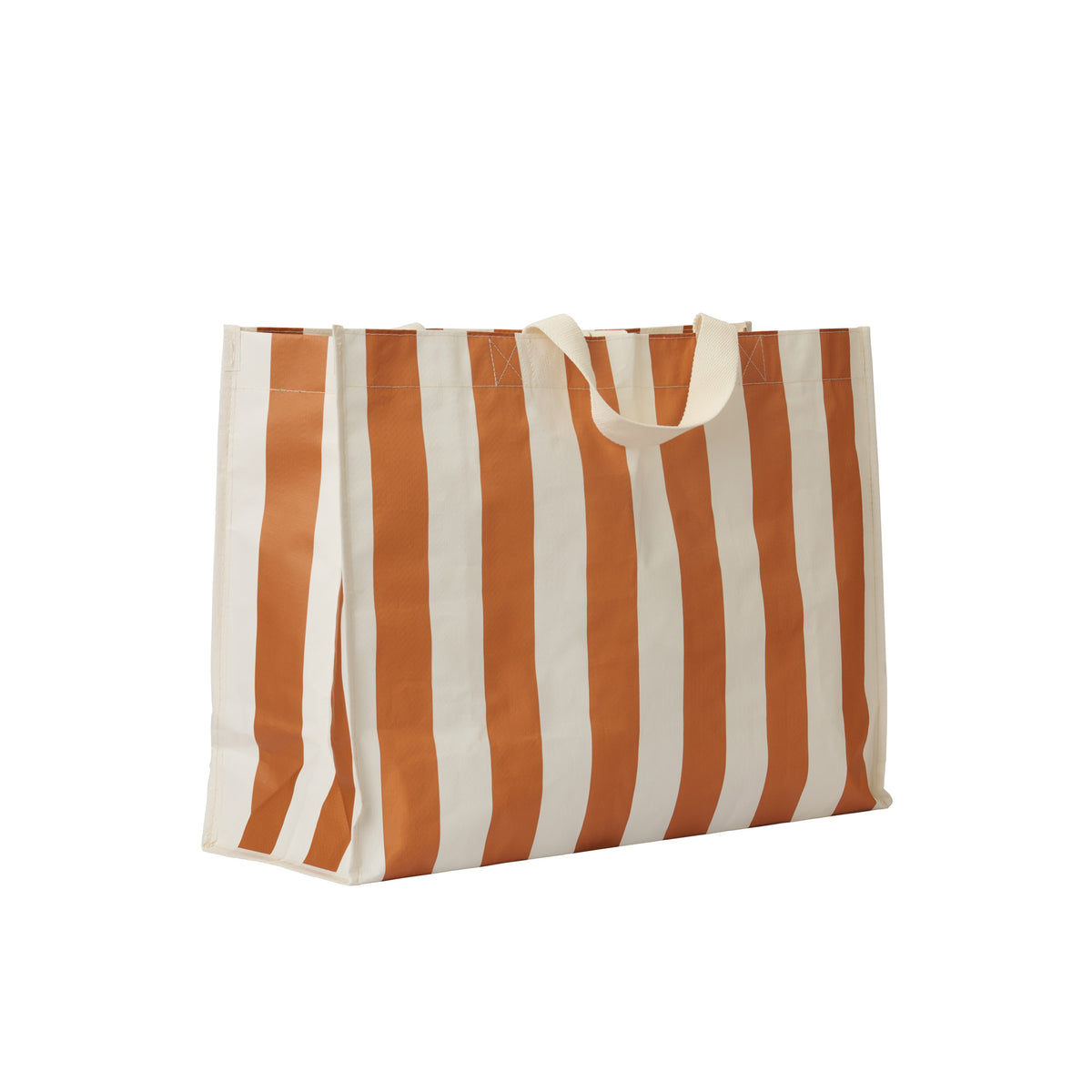 Carryall Beach Bag - Clay Stripe