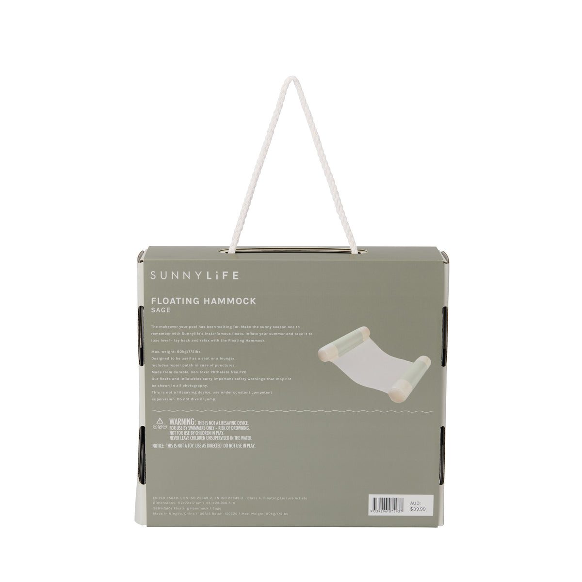 Floating Hammock - Sage